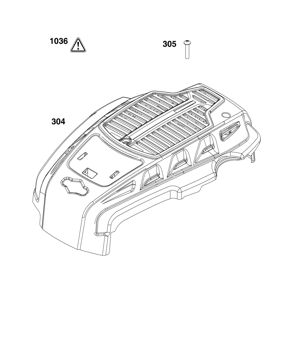 Blower Housing Group Diagram and Parts List for 115P02-0013-F1 100000 - 19Z999 Briggs and Stratton Engine